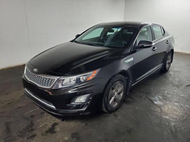 Photo of 2015 Aurora Black Pearl Kia Optima Hybrid