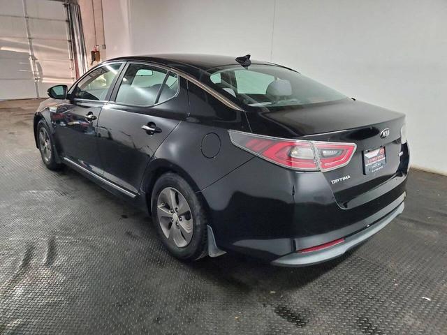 Photo of 2015 Aurora Black Pearl Kia Optima Hybrid