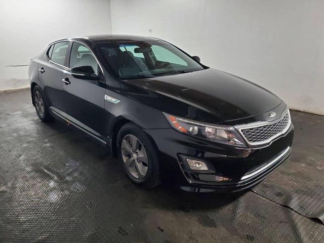 Photo of 2015 Aurora Black Pearl Kia Optima Hybrid