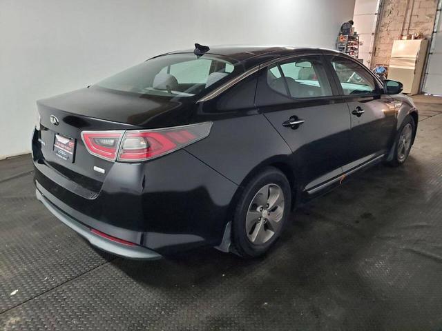 Photo of 2015 Aurora Black Pearl Kia Optima Hybrid
