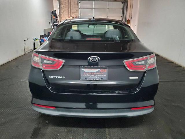 Photo of 2015 Aurora Black Pearl Kia Optima Hybrid
