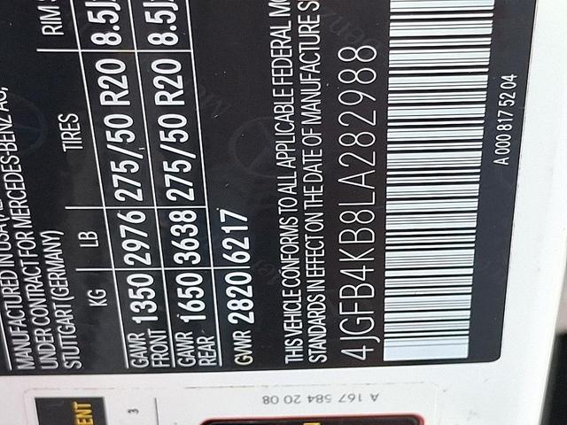 Photo of 2020 Polar White - 149 Mercedes-Benz GLE 350