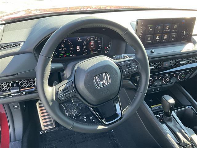 Photo of 2025 Radiant Red Metallic Honda Accord Hybrid