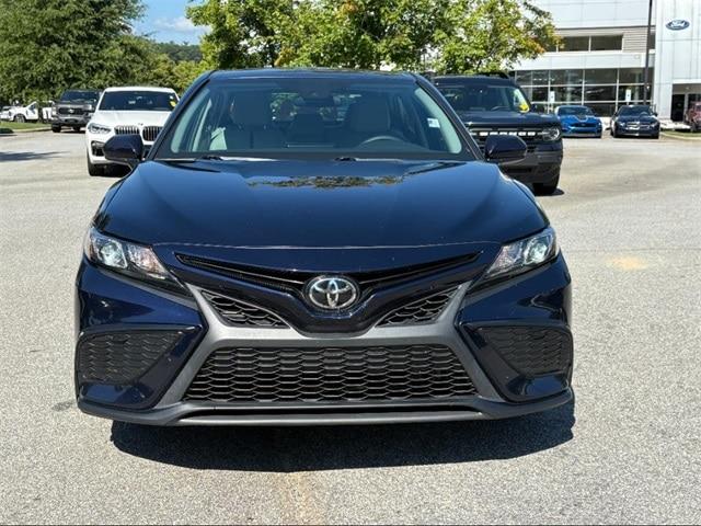 Photo of 2021 Blue Toyota Camry