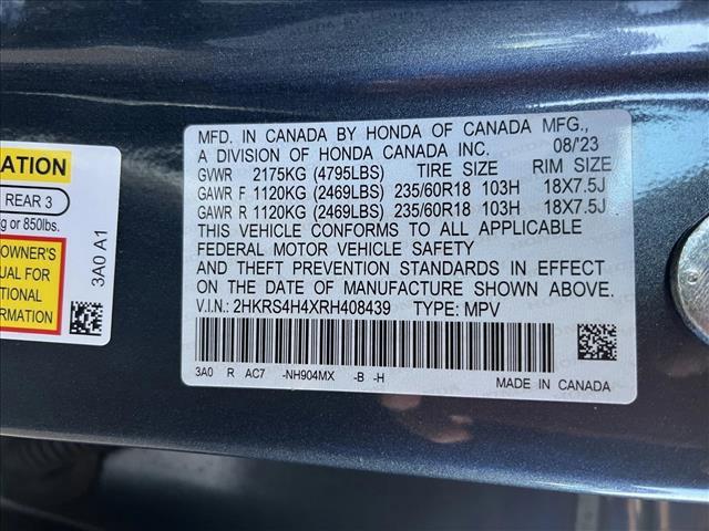 Photo of 2024 Meteorite Gray Metallic Honda CR-V