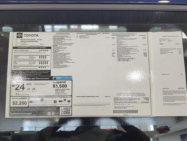 Photo of 2025 Blueprint Toyota Grand Highlander