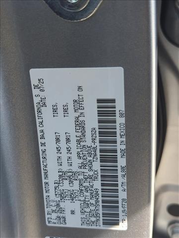 Photo of 2025 Celestial Silver Metallic Toyota Tacoma