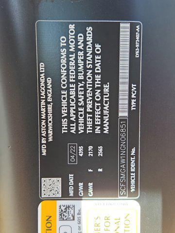 Photo of 2022 Aston Martin Vantage