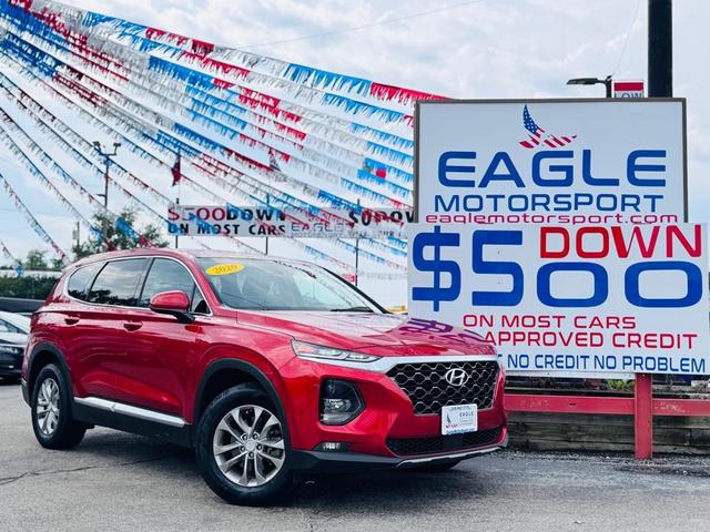 Photo of 2020 Orange Hyundai SANTA FE
