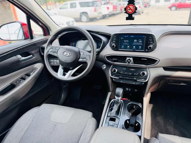 Photo of 2020 Orange Hyundai SANTA FE