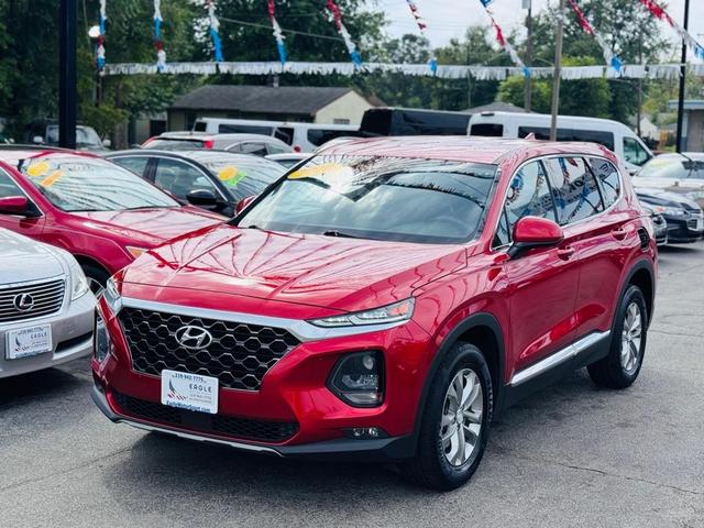 Photo of 2020 Orange Hyundai SANTA FE
