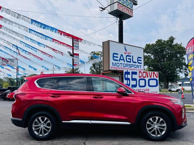 Photo of 2020 Orange Hyundai SANTA FE