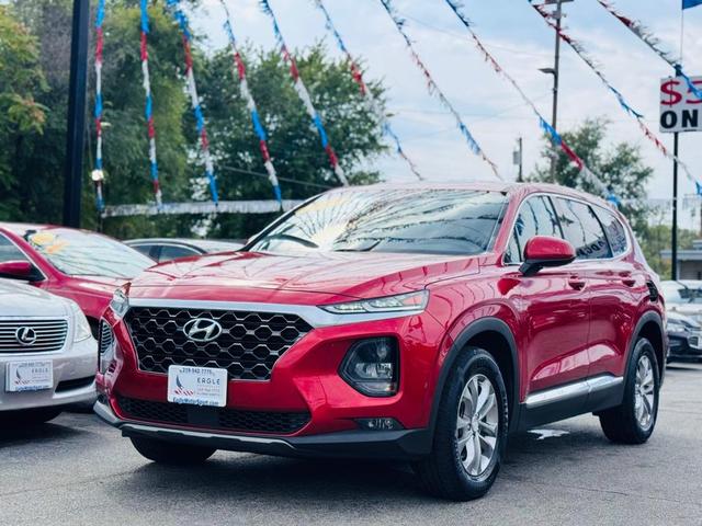 Photo of 2020 Orange Hyundai SANTA FE