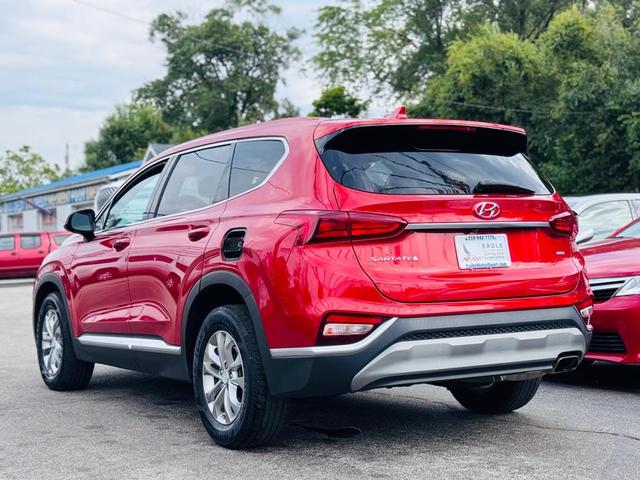 Photo of 2020 Orange Hyundai SANTA FE