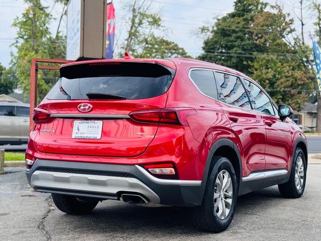 Photo of 2020 Orange Hyundai SANTA FE