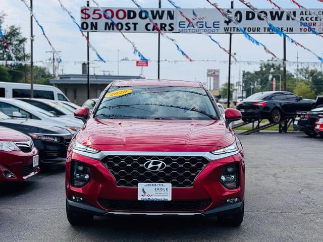 Photo of 2020 Orange Hyundai SANTA FE