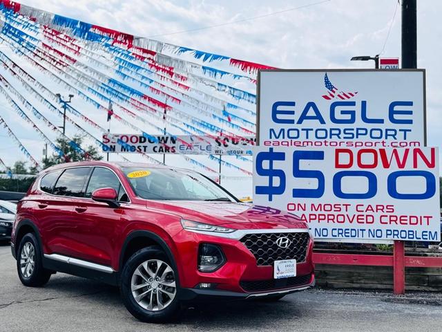 Photo of 2020 Orange Hyundai SANTA FE
