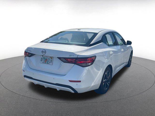 Photo of 2024 Aspen White Tricoat Nissan Sentra