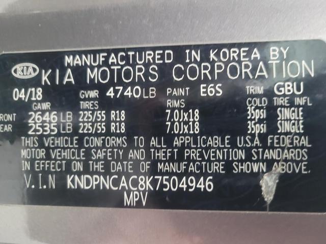 Photo of 2019 Steel Gray Kia Sportage