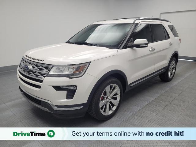 Photo of 2019 White Platinum Metallic Tri-Coat Ford Explorer
