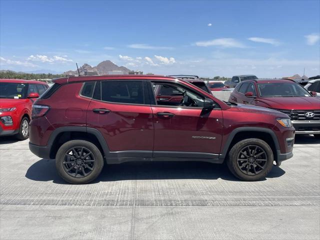 Photo of 2021 Velvet Red Pearlcoat Jeep Compass