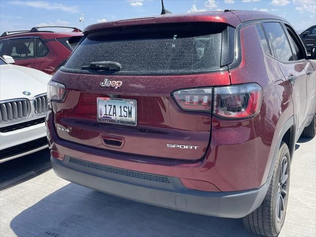 Photo of 2021 Velvet Red Pearlcoat Jeep Compass