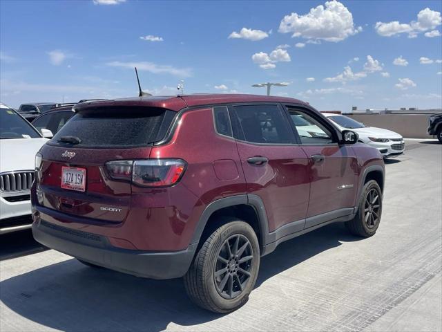 Photo of 2021 Velvet Red Pearlcoat Jeep Compass