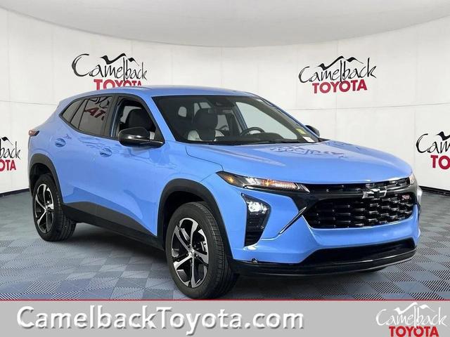 Photo of 2024 Fountain Blue Chevrolet Trax