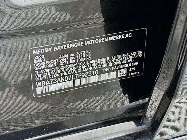 Photo of 2020 Black Sapphire Metallic BMW 228 Gran Coupe