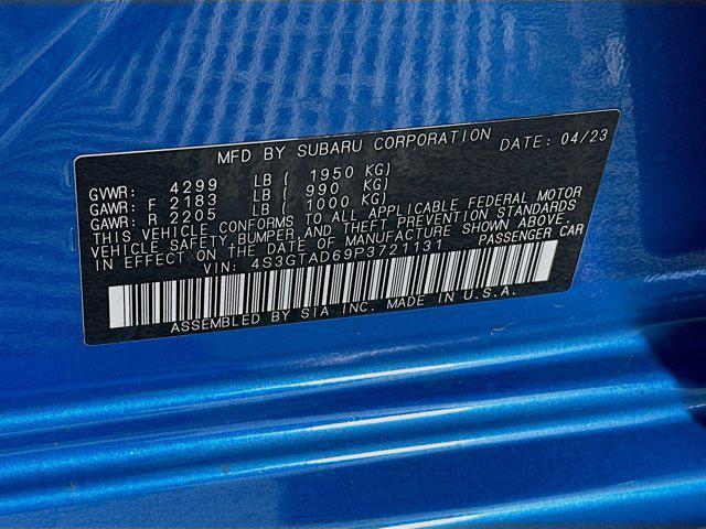 Photo of 2023 Ocean Blue Pearl Subaru Impreza