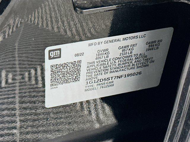 Photo of 2022 Mosaic Black Metallic Chevrolet Malibu