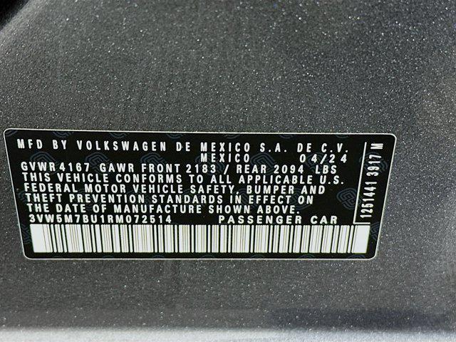 Photo of 2024 Platinum Gray Metallic Volkswagen Jetta