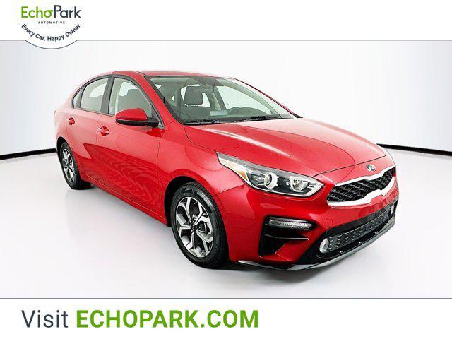 Photo of 2021 Currant Red Kia Forte