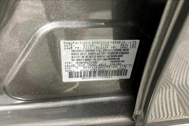 Photo of 2018 Gun Metallic Nissan Sentra