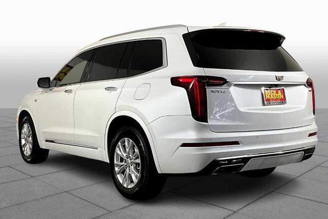 Photo of 2023 Crystal White Tri-Coat Cadillac XT6