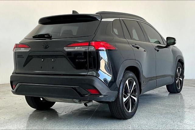 Photo of 2023 Jet Black Toyota Corolla Cross Hybrid