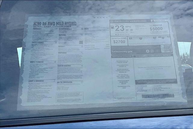 Photo of 2026 Denim Blue Metallic Volvo XC90