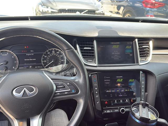 Photo of 2022 Black Obsidian INFINITI QX50