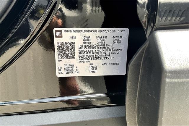 Photo of 2025 Mosaic Black Metallic Chevrolet Equinox