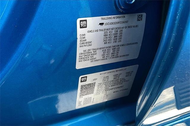Photo of 2023 Glacier Blue Metallic Chevrolet Silverado 1500