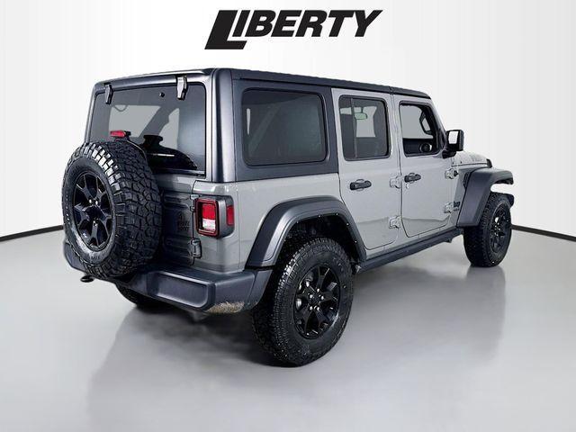 Photo of 2022 Sting Gray Clearcoat Jeep Wrangler Unlimited