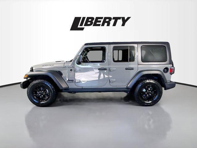 Photo of 2022 Sting Gray Clearcoat Jeep Wrangler Unlimited
