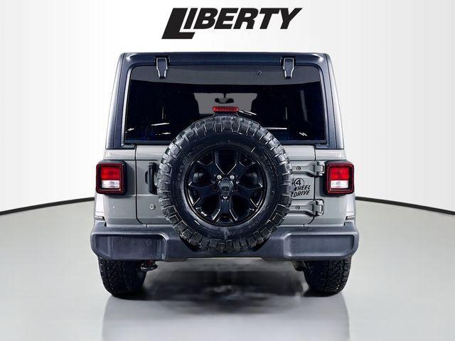 Photo of 2022 Sting Gray Clearcoat Jeep Wrangler Unlimited