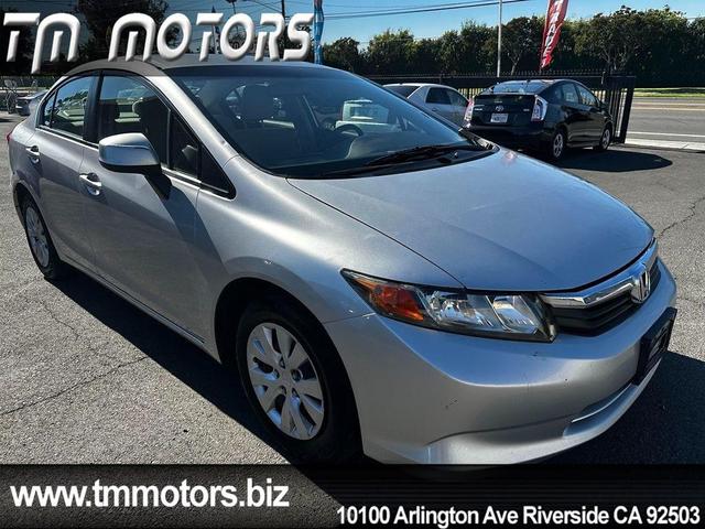 Photo of 2012 Alabaster Silver Metallic Honda Civic