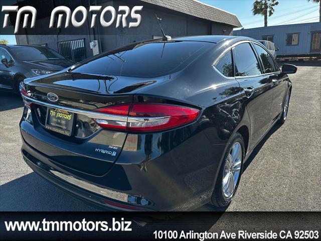 Photo of 2018 Shadow Black Ford Fusion Hybrid