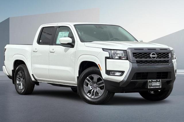 Photo of 2025 Glacier White Nissan Frontier