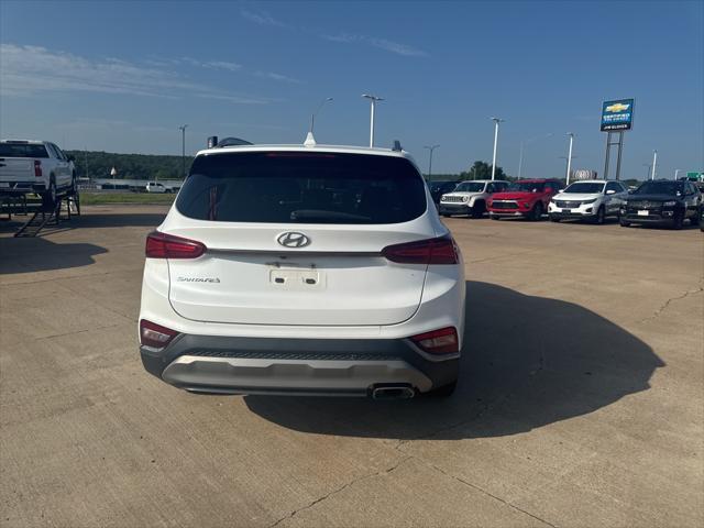 Photo of 2020 Quartz White Hyundai SANTA FE