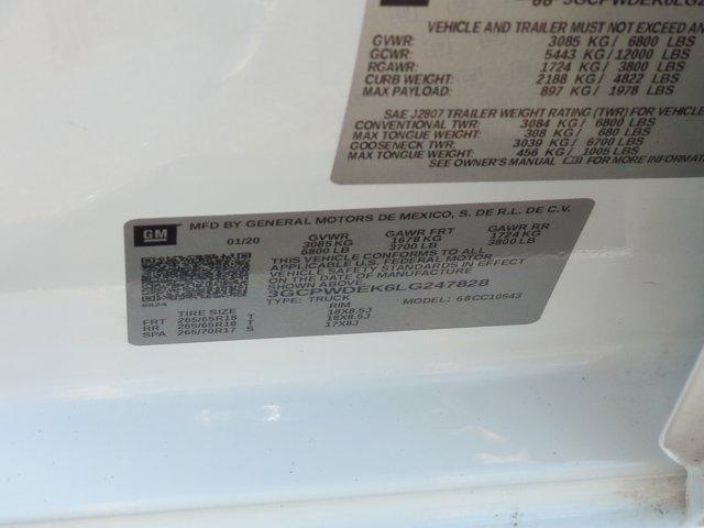 Photo of 2020 Summit White Chevrolet Silverado 1500