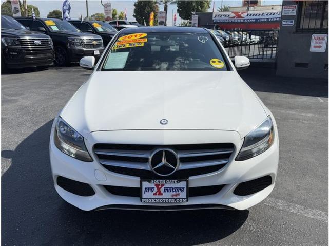 Photo of 2017 White Mercedes-Benz C-Class