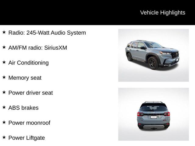 Photo of 2023 Sonic Gray Pearl Honda Pilot